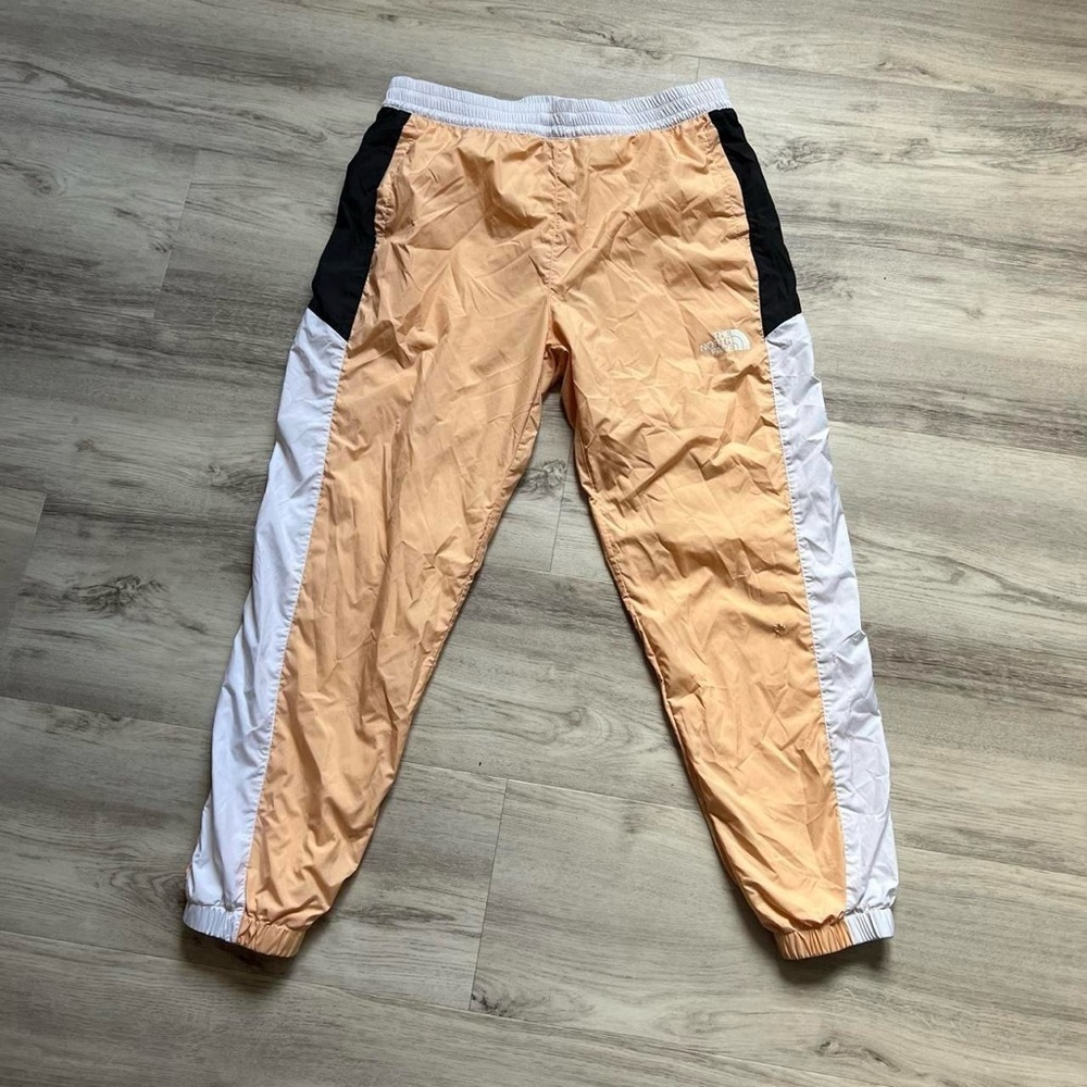 The North Face Peach and White Athletic Shorts